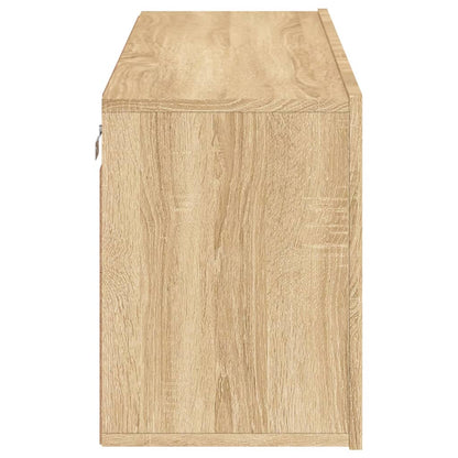 Veggmontert TV-benk sonoma eik 100x30x41 cm