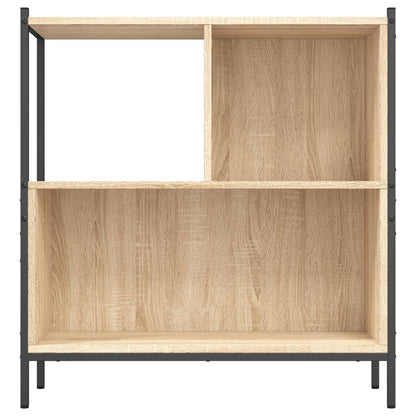 Bokhylle sonoma eik 72x28x77,5 cm konstruert tre