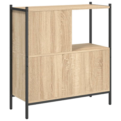 Bokhylle sonoma eik 72x28x77,5 cm konstruert tre