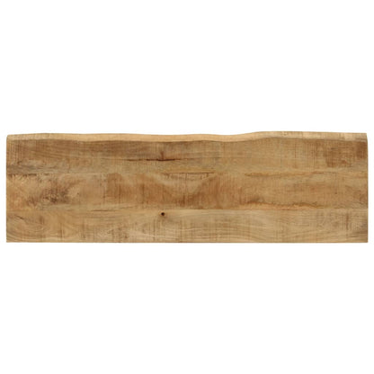 Benk med naturlig kant 105 cm heltre mango