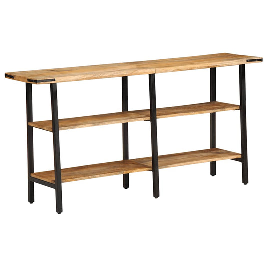 Konsollbord 140x35x70 cm heltre mango