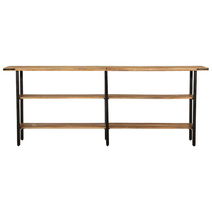 Konsollbord 180x35x70 cm heltre mango