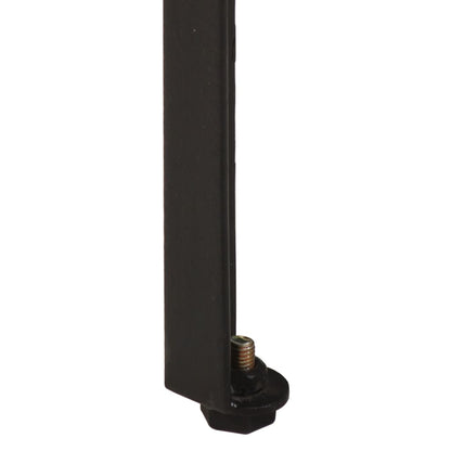 Konsollbord brun 110x35x76 cm heltre mango og jern