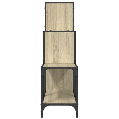 Bokhylle sonoma eik 92x30x102 cm konstruert tre