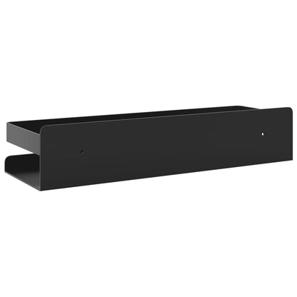 Dusjhylle matt svart 30x10x6 cm børstet 304 rustfritt stål