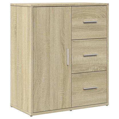 Skjenk sonoma eik 60x31x70 cm konstruert tre