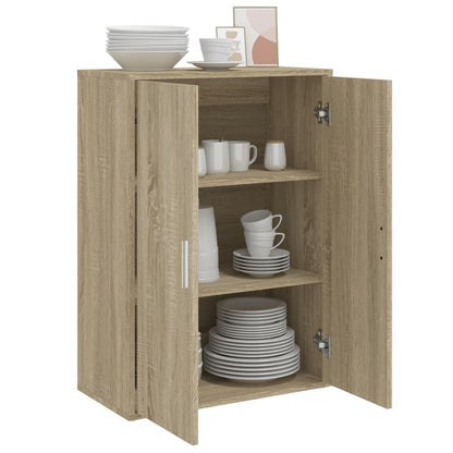 Skjenk sonoma eik 60x31x84 cm konstruert tre
