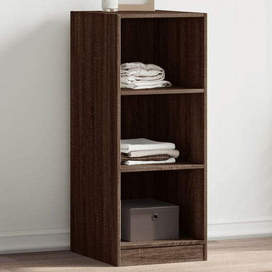 Garderobe brun eik 48x41x102 cm konstruert tre