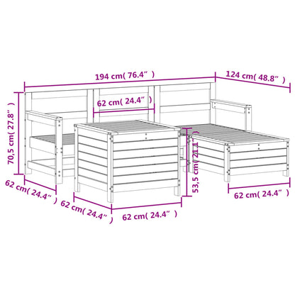 Hagesofagruppe 5 deler hvit heltre furu
