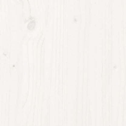 Hagesofasett 8 deler hvit heltre furu