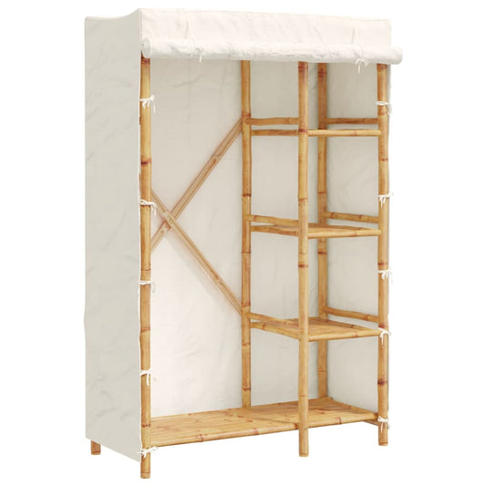 Garderobe 110x45x170 cm bambus