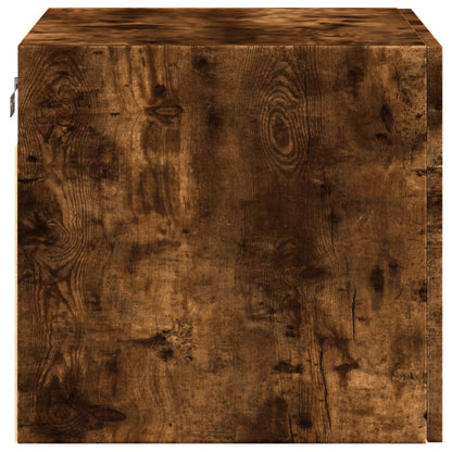 Veggskap røkt eik 50x42,5x40 cm konstruert tre