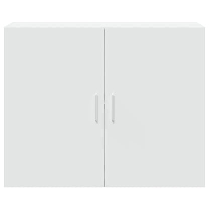 Veggskap hvit 80x42,5x64 cm konstruert tre