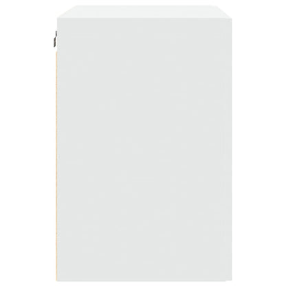 Veggskap hvit 80x42,5x64 cm konstruert tre