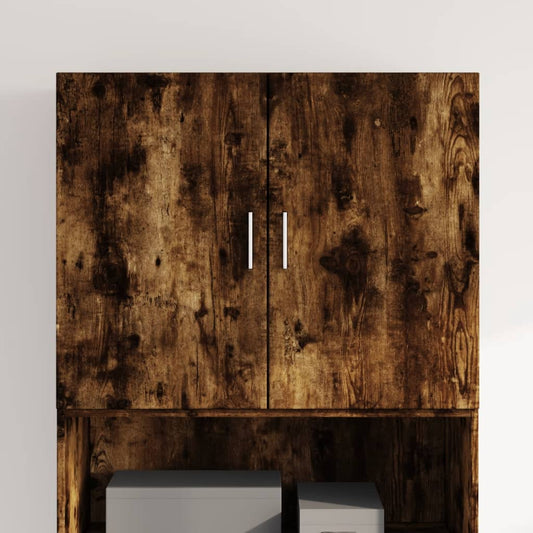 Veggskap røkt eik 80x42,5x64 cm konstruert tre