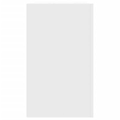 Veggskap hvit 75x35x60 cm konstruert tre