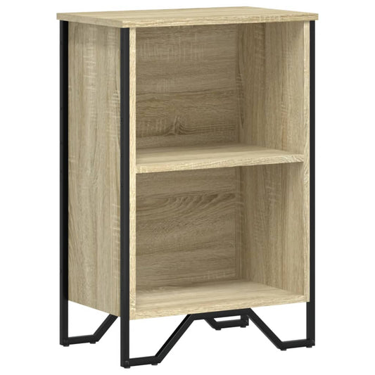 Bokhylle sonoma eik 50x31x74,5 cm konstruert tre