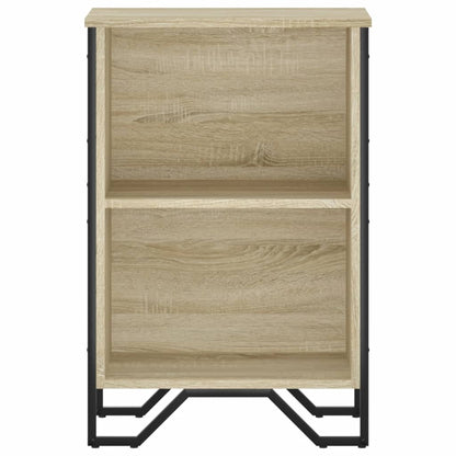 Bokhylle sonoma eik 50x31x74,5 cm konstruert tre
