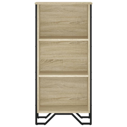 Bokhylle sonoma eik 50x31x106 cm konstruert tre