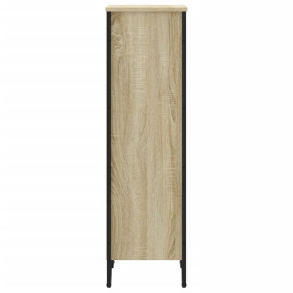 Bokhylle sonoma eik 50x31x106 cm konstruert tre