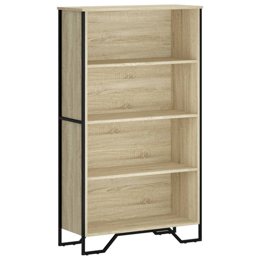 Bokhylle sonoma eik 80x31x137,5 cm konstruert tre