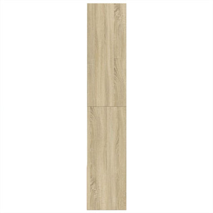 Bokhylle sonoma eik 100x36x189 cm konstruert tre