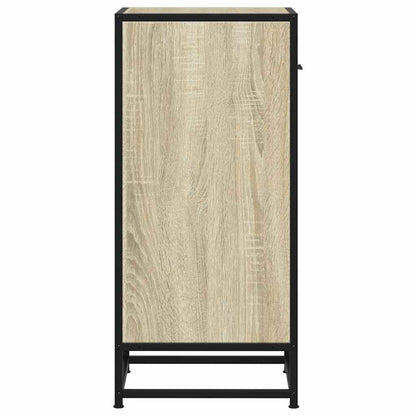 Skjenk sonoma eik 35,5x35x76 cm konstruert tre og metall