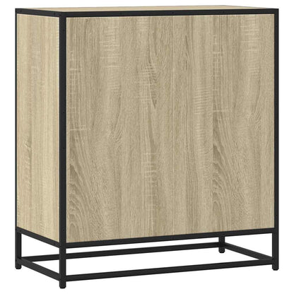 Skjenk sonoma eik 68x35x76 cm konstruert tre og metall