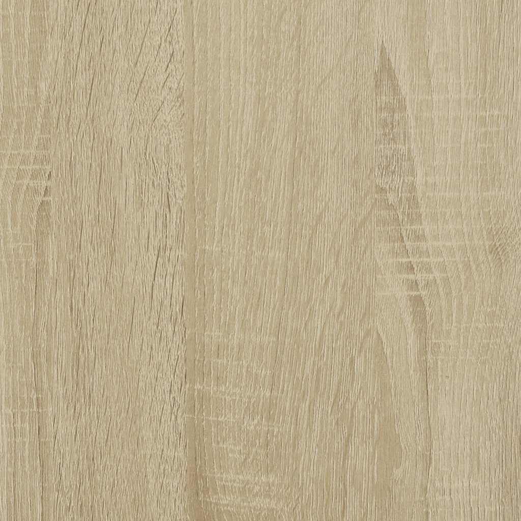 Skjenk sonoma eik 68x35x76 cm konstruert tre og metall