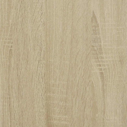 Skjenk sonoma eik 68x35x76 cm konstruert tre og metall