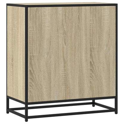 Skjenk sonoma eik 68x35x76 cm konstruert tre og metall