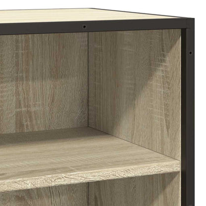 Skjenk sonoma eik 68x35x76 cm konstruert tre og metall