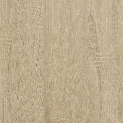 Skjenk sonoma eik 68x35x76 cm konstruert tre og metall