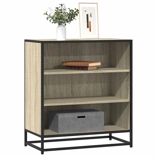 Skjenk sonoma eik 68x35x76 cm konstruert tre og metall