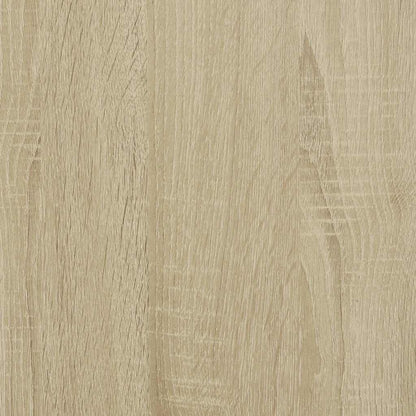 Skjenk sonoma eik 68x35x76 cm konstruert tre og metall