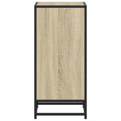 Bokhylle sonoma eik 40x35x76 cm konstruert tre