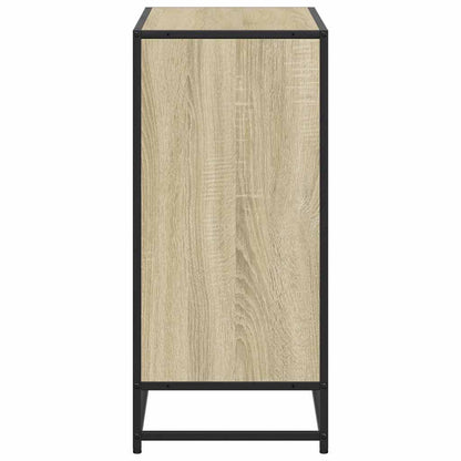 Bokhylle sonoma eik 80x35x76 cm konstruert tre
