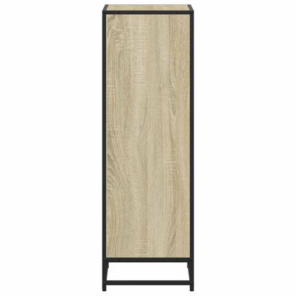 Bokhylle sonoma eik 40x35x107,5 cm konstruert tre