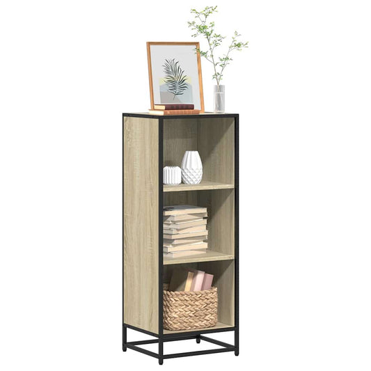 Bokhylle sonoma eik 40x35x107,5 cm konstruert tre