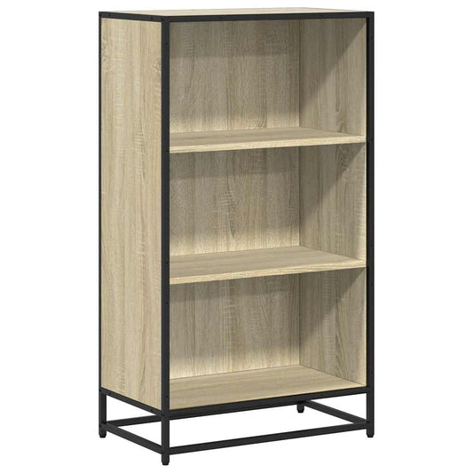 Bokhylle sonoma eik 60x35x107,5 cm konstruert tre