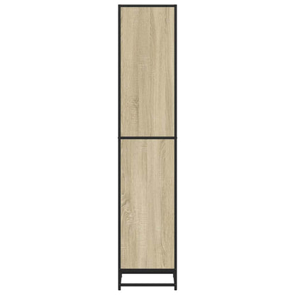 Bokhylle sonoma eik 40x35x170,5 cm konstruert tre