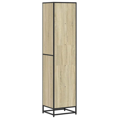 Bokhylle sonoma eik 40x35x170,5 cm konstruert tre