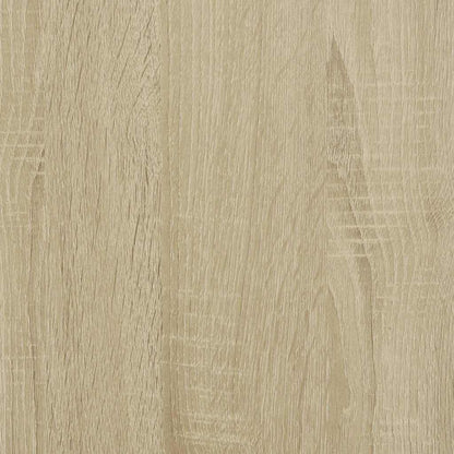 Bokhylle sonoma eik 33,5x33x107,5 cm konstruert tre