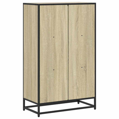Bokhylle sonoma eik 65,5x33x107,5 cm konstruert tre
