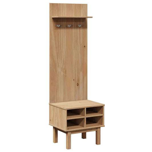 Ganghylle OTTA 50x40x160 cm heltre furu