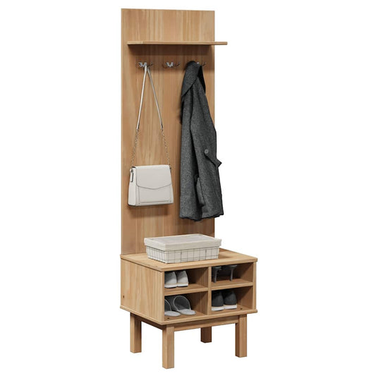Ganghylle OTTA 50x40x160 cm heltre furu