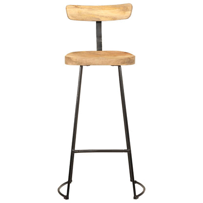 Barkrakker 2 stk 49x43x103 cm heltre mango