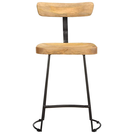 Barkrakker 2 stk 49x43x79 cm heltre mango