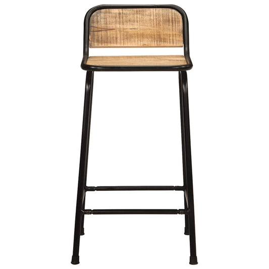 Barkrakker 2 stk 46x35,5x80 cm grovt heltre mangotre