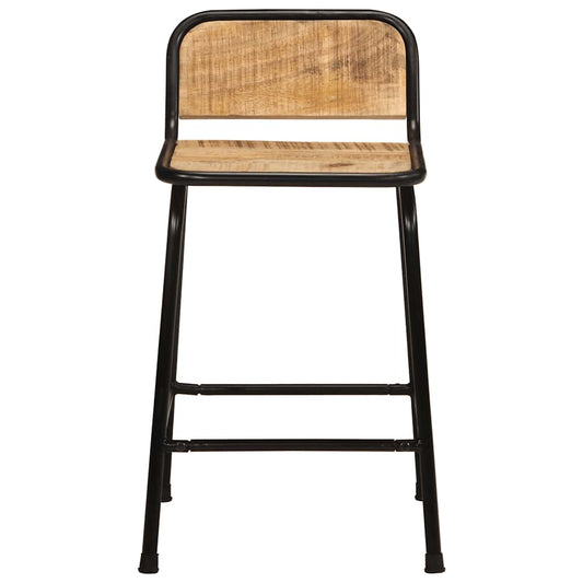 Barkrakker 2 stk 46x35,5x70 cm grovt heltre mangotre